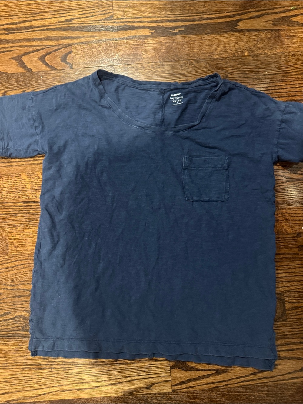 Old Navy Boyfriend Tee Shirt Size XS 100% Cotton